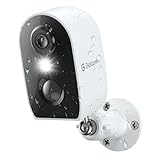 GALAYOU Überwachungskamera Aussen Akku WLAN Kabellos - 2K Kamera Überwachung Außen/Innen, Camera Outdoor 2.4Ghz WiFi mit PIR Bewegungsmelder, kompatibel mit Alexa