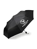 SCHIETWETTER all year round, Hardware Taschenschirm Möwe, Schirm, Regenschirm, Knirps, Regenschutz, wasserabweisend, klein & praktisch black OS