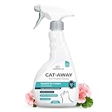 The Home Pet Lab Katzenabwehrspray Cat-Away gegen Urinieren & Kratzen - 500 ml - Fernhaltespray Katze für Innen und Außen - Katzen Schreck zur effektiven Katzenabwehr auf Geraniol-Basis