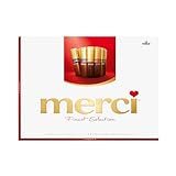 merci Finest Selection Große Vielfalt – 1 x 675g – Gefüllte und nicht gefüllte Schokoladen-Spezialitäten
