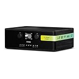 Pure Classic C-D6i – All-in-One Internetradio mit WLAN, DAB+/FM, Bluetooth 5.3, CD-Player, USB, AUX, 150 Speicherplätze, 2X 15W Stereo-Sound, Farbdisplay, Wecker & Sleep-Timer – Schwarz