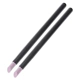 STOBOK 2x Quarz Nagelhautschieber & Bimsstein Nagelhautfeile - Hochwertiger - Tragbarer Maniküre Stick Zum Entfernen Toter Haut Ideal Für Heimanwendung Und Professionelle Salons