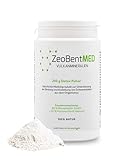 ZeoBent MED Detox-Pulver 200g, Zeolith-Bentonit, Medizinprodukt, Apothekenqualität, Vergleichssieger, Darmreinigung, Entgiftung von Schwermetallen, Entgiftungskur, Vulkanmineralien, Heilerde