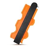 PBUSPU 10 Zoll Konturenlehre mit Feststeller, 25cm Konturenlehre, zum Zuschneiden von Teppich Holzbearbeitungswerkzeuge Laminat Verlegeset