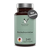 Bockshornklee Kapseln - 2400 mg pro Tagesdosis (600 mg je Kapsel) - 240 vegane Kapseln für 2 Monate - ohne Zusatzstoffe - laborgeprüft - Made in Germany - Balanced Vitality