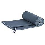 Eieenotee Mikrofaserhandtuch, Sporthandtuch, Strandtuch, Sanddichtes, Weiches Handtuch zum Schwimmen, Yoga, Fitnessstudio, Marineblau