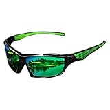 Sonnenbrille angeln für Männer, Sonnenbrille für Männer polarisiert,Umfassende Schutzbrille - Bequeme Modeschatten Outdoor Sport Eyewear zum Fahren des Fischens Fahrradfahren