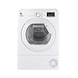 Hoover HLE C7DE-84 Kondenstrockner / 7 kg/Smarte Bedienung mit NFC-Technologie/AquaVision-Kondenswasserbehälter, Weiß