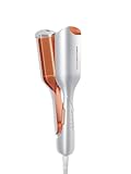 SHEGLAM Beach Babe Welleneisen für Haare – 2 Barrel Kreppeisen (1 Zoll) mit Smart-Timer, einstellbarer Temperatur, Dual Voltage, Anti-Scald – Lockenstab für Beach Waves & Mermaid Hair