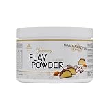 PEAK Yummy Flav Powder - 250g Geschmack Noble Marzipan I 50 Portionen I Geschmackspulver zum Süßen fast ohne Kalorien und ohne Zuckerzusatz I mit Inulin und dem Verdauungsenzym Laktase I vegan