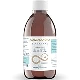 Mighty Elements Liposomales Ashwagandha 250 mg + Vitamin C 300 mg, 250ml flüssig, 25 Portionen, Vegan, Hohe Bioverfügbarkeit, hochdosiert