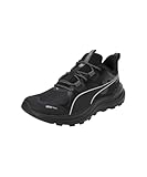 PUMA Erwachsene Reflect Lite Trailrunning-Schuhe 48 Black Cool Dark Gray Silver Metallic