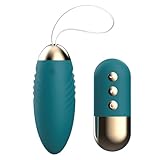 Qoosea Vibrator Liebeskugeln Bullet Vibratoren Sex, Wasserdicht G-Punkt Vibrationseier mit 10 Einstellbaren Vibrationsmodi Adult Sex Toys Vibro Ei, Erotik Sexspielzeug für Paare Frauen, Rosa