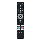 VINABTY L32H8CG Ersetzen Sie die Sprachfernbedienung Fit für CHIQ Smart TV U43QM8G 43 Inch U43QM8E U43QM8V L40G7B L40H7G L32M8TG HDMI 2.1 USB2.0 Model