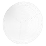 DIYEAH Lineal Zur Messung Von Holzstämmen Kreis Zentrierung Zubehör Drehen Mittelfindungslineal Center Finder Centerfinder Holzbearbeitung Zentrierwerkzeug Mittelmaß Pvc Transparent