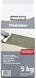 Primaster Flexkleber Grau 5kg Fliesenkleber für Wand- & Bodenfließen Innen&Außen