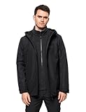 Jack Wolfskin Herren Taubenberg 3-in-1 M Jacket, Schwarz, XL EU