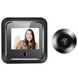 Kcvzitrds 1 Set 6,1 cm 120° Smart Digital Türspion Kamera Sicherheitsmonitor 240 x 320 HD Visuelle Türklingel 300000 Pixel Auflösung