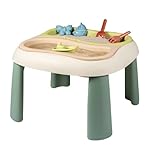Smoby Life - Sand- und Wassertisch - 83% Recyclinganteil - Outdoor-Spielzeug mit Zubehör - UV-beständig und recycelt - Ab 18 Monate