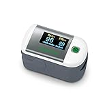 medisana PM 100 Pulsoximeter, Messung der Sauerstoffsättigung im Blut, Fingerpulsoxymeter mit OLED-Display und One-Touch Bedienung