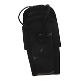 VILLCASE Multifunktionale Nylon Funkgerätetasche Für Outdoor Aktivitäten Robuste Intercom Halterung Mit Offener Oberseite Für Camping Reisen Tarnmuster