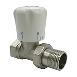Optimiertes Wärmemanagement mit dem innovativen Thermostat-Heizkörperventil, Größe 15 mm x 34 Winkel (A)