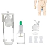 Guspiun Penispumpe Strecker für Männer Vakuumpumpe Penis Trainer Set für Penisverlängerung Und Potenzsteigerung SM PenisErektionzhilfe Männer Erotik Sexspielzeug