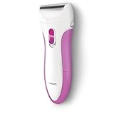 Philips Rasierer Ladyshave Wet & Dry HP6341/00 – Elektrischer, kabelloser Damenrasierer für Achseln, Beine und Bikinizone zur Anwendung auf nasser oder trockener Haut