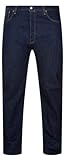 Levi's Herren 501® Original Fit Big & Tall Jeans, Onewash, 46W / 32L