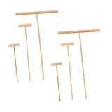 VANZACK 2Sätze Mini Zen Garten Rechen Zähne Zähne Dekorative Für Sandtisch Und Meditation Für Zen Garten Deko