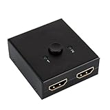 Tragbarer bidirektionaler 4K/3D-HDMI-Switcher HDMI-Splitter für nahtloses Umschalten von Videos in verschiedenen Umgebungen