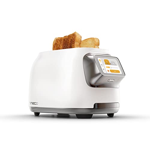 Tineco TOASTY ONE Smart Toaster, Touchscreen, 2-Scheiben-individuell-toasten, automatisches Anheben und Absenken, End-Edelstahl-Design. 4 verschiedene Modi
