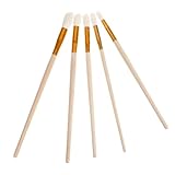 DECOMELODY 5 Stück Saftiger Obstbaumstift pflanzenpflege pflanzenzucht Gemüsebestäubungswerkzeug Bürste für Pflanzenbestäuber Pflanzenbestäubungsbürste French-Maniküre-Pinsel Bestäuberbürste