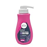 Veet Expert Haarentfernungscreme für Körper & Beine - Enthaarungscreme für alle Hauttypen, inkl. sensibler Haut - 400 ml Pumpspender