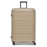 REDOLZ Hartschalen Check-in Koffer | Großer XL Trolley 51 x 32 x 76 cm mit Dehnfalte aus hochwertigem, leichtem Polypropylen | 4 Doppelrollen & TSA (Essentials 11)