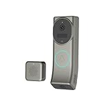 Malloy 2MP 1080P Dual Lens Kabellose WIFI IP Türklingel Video Türsprechanlage Gegensprechanlage Visuelle Türspion Kamera Peehole Viewer