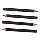 ERINGOGO 4Stücke Augenbrauenstift Set Wasserfester Und Schwarzer Augenbrauen Gelstift Natürliche Augenbrauenfarbe Für Präzises Auftragen Für Anfänger Langlebig