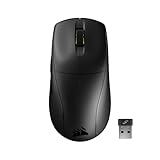 CORSAIR M75 AIR WIRELESS Ultraleichte FPS Gaming-Maus - 26.000 DPI - Ultraschnelle Eingabe - Symmetrische Form - iCUE-Kompatibel - PC, Mac - Schwarz