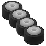 CLISPEED 4 Stück Teiliges Pinch Roller für Kassettenspieler Reparatur Langlebige Kunststoff Andruckrolle Geeignet für Radio Audio CD und Tonbandgeräte Ersatz für Defekte Andruckrollen