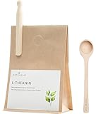 Naturkur® L-Theanin 150 g Pulver extrakt aus Grüntee, vegan in Handarbeit abgefüllt am Versandtag, laborgeprüft, ohne Zusatzstoffe, aus Unterfranken