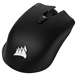 CORSAIR HARPOON WIRELESS RGB Lightweight FPS/MOBA Gaming Mouse - 10.000 DPI - 6 Programmierbare Tasten - Low-Latency Bluetooth - iCUE-Kompatibel - PC, Mac, PS5, PS4, Xbox - Schwarz