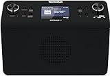 TechniSat DIGITRADIO 21 - DAB+ Unterbau-Küchenradio (DAB+, UKW, 2,8' Farbdisplay, Favoritenspeicher, Wecker, Kopfhöreranschluss) schwarz