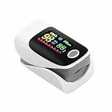 H20C Bolwins professioneller Finger Pulsoximeter SpO2 Oximeter zur Sauerstoffsättigung & Puls Messung – genaues Blut Sauerstoff Messgerät für Zuhause, Klinik, unterwegs, Erwachsene & Kinder