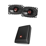 JBL Club 6422F Autolautsprecher Set BassPro Nano Aktiver Untersitz Auto-Subwoofer