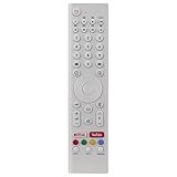 VINABTY Ersatz Fernbedienung für CHIQ TV Remote Controller mit Netflix & YouTube Key