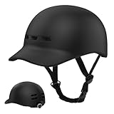 KINGLEAD Fahrradhelm,Urban Commuter Helm,Stylischer Fahrrad Helm Herren und Damen für Radfahren Trekking City Roller Helm Herren Verstellbarer Helm 57-62CM