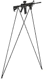 4 STABLE STICKS - Essential Black Modell - Pirsch- Und Weitschießstock - Optimale Stabilität - Abnehmbar - Nur Für Stehende Schüsse - Leicht Und Langlebig - Kohlefaser-Effekt Schwarz