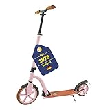 BEST SPORTING B Vintage Scooter Kinder & Erwachsene in pink I Kinder-Roller mit 230er Rolle I hochwertiger Cityroller I Scooter-Roller für bis zu 100 kg I Tretroller Erwachsene klappbar