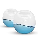 230ml - 2 Stück - Ökologischer Waschball [Anmerkung :Sehr Gut] - Waschkulgeln für Waschmaschine - Dosierwaschkugel - Waschen mit Waschmittel - Dosierkugel Flüssigwaschmittel - Nachhaltige Produkte