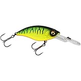 Westin BuzzBite Crankbait Suspending - Wobbler, Länge/Gewicht:6cm / 10g, Farbe:Firetiger